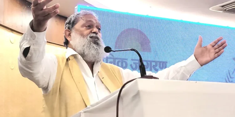 अपनी मातृ भाषा से प्यार  करे, इसमें माँ का आर्शीवाद होता हैः ऊर्जा मंत्री अनिल विज