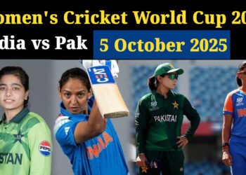 ICC WOMEN”S WORLD CUP 2025:  आज भारत-पाकिस्तान में होगी भिड़ंत, पाकिस्तान ने टॉस जीतकर चुनी गेंदबाजी, महिला मैच में भी दिखी “नो हैंडशेक” पॉलिसी