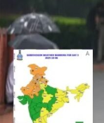WEATHER ALERT: 50 किमी प्रति घंटे की रफ्तार से चलेंगी तेज हवाएं, 5 राज्यों में बारिश का अलर्ट जारी
