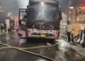 ZIRAKPUR फ्लाईओवर पर चलती बस में लगी आग, यात्रियों में मची चीख-पुकार,दूर-दूर तक दिखी आग की लपटें और धुंए का गुबार, बाल-बाल बचे सभी यात्री