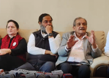 सद्भाव यात्रा के साथ पंचकूला पहुंची कांग्रेस, भारत-अमेरिका डील पर भाजपा सरकार पर हमला