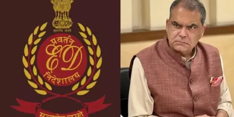 मंत्री अरोड़ा मामला ED ने अधिकारियों को नोटिस जारी हाईकोर्ट में सुनवाई जारी
