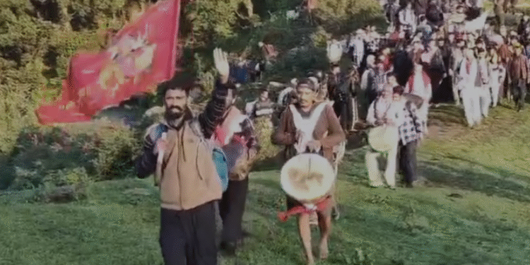 चूड़धार जातर में उमड़ा श्रद्धा और आस्था का सैलाब