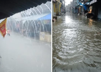 बिहार में बारिश का कहर! स्कूलों में घुसा पानी, गांवों का टूटा संपर्क