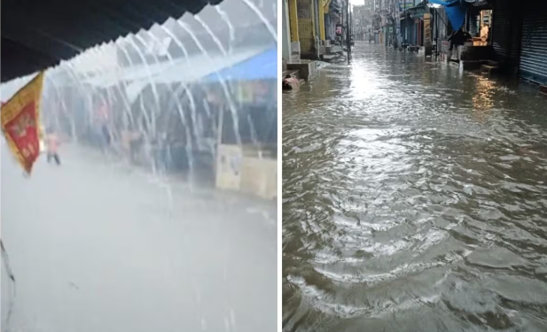 बिहार में बारिश का कहर! स्कूलों में घुसा पानी, गांवों का टूटा संपर्क