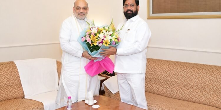 अमित शाह-शिंदे की मुलाकात, मुंबई दौरा खास