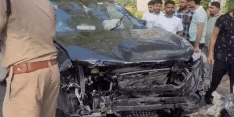 माता के दर्शन को जा रहे श्रद्धालुओं की कार हादसे में मौत, कुरुक्षेत्र में 5 की जान गई