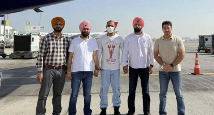 अबू धाबी से भारत लाया गया BKI आतंकी पिंडी, पंजाब पुलिस की बड़ी कामयाबी ,पंजाब पुलिस की ज़ीरो टॉलरेंस नीति का बड़ा उदाहरण