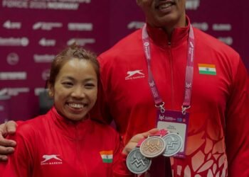 नॉर्वे में मीराबाई चानू का कमाल  , वर्ल्ड चैंपियनशिप 2025 में जीता सिल्वर मेडल,  तीसरी बार चैंपियनशिप में जीता पदक