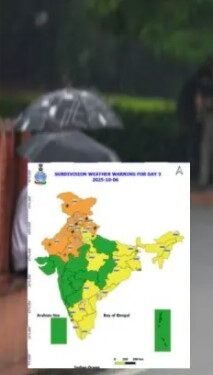 WEATHER ALERT: 50 किमी प्रति घंटे की रफ्तार से चलेंगी तेज हवाएं, 5 राज्यों में बारिश का अलर्ट जारी