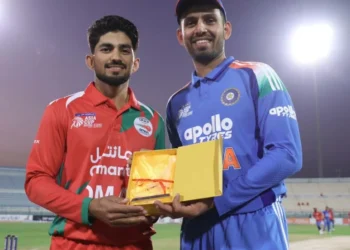 ASIA CUP RISING STARS 2025:ओमान को 6 विकेट से हराकर भारत ए ने सेमीफाइनल में किया प्रवेश, हर्ष दुबे बने मैन आफ द मैच