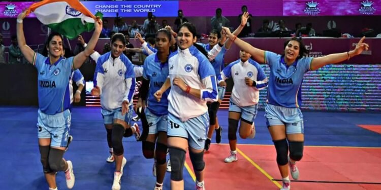 भारत की शेरनियों का कमाल! DHAKA में तिरंगा लहराया, महिला कबड्डी विश्व कप में चीनी ताइपे को 35-28 से पटका