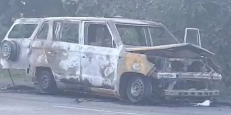 GUJRAT के मोडासा में दर्दनाक घटना नवजात शिशु,डाक्टर समेत 4 लोगों की एंबुलेंस में जलकर मौत