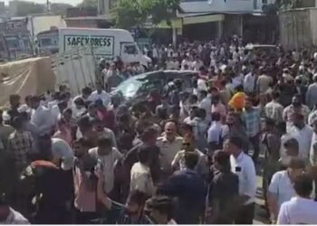 JAIPUR में हुआ भीषण सड़क हादसा, डंपर ट्रक ने मारी कार को टक्कर,4 वाहनों को रोंदता हुआ निकला आगे, 10 लोगों की मौत. 50 से अधिक लोग घायल