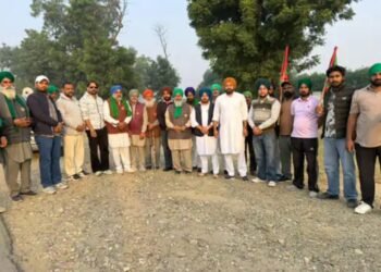 कौमी इंसाफ मोर्चा व किसान यूनियनों  ने सिख बंदियों की रिहाई और अन्य मांगों को लेकर शंभू बॉर्डर से दिल्ली की और की कूच