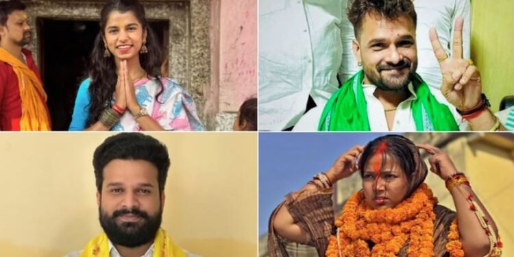 BIHAR ASSEMBLY ELECTIONS 2025 में सेलेब्स ने दिखाई अपनी राजनीतिक ताकत ,कैसा रहेगा इन सितारों का मनोरंजन से राजनीति तक का सफर