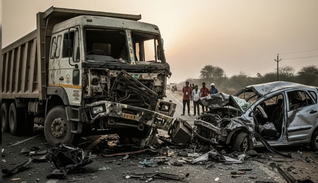 यूपी के सहारनपुर में एक दिल दहला देने वाला हादसा हुआ है।