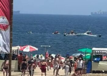 BRAZIL के बीच पर क्रैश हुआ छोटा विमान, समुद्र में गिरा प्लेन,पायलट की मौत