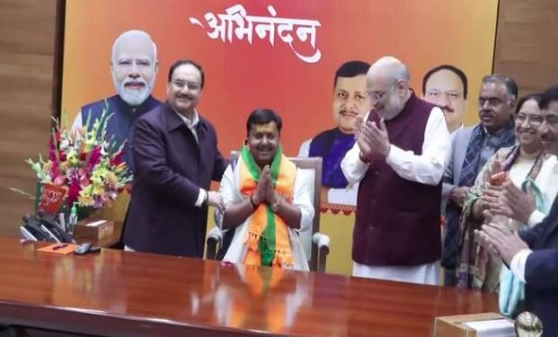 BIHAR के कैबिनेट मंत्री नीतिन नबीन बने बीजेपी के कार्यकारी अध्यक्ष,दिल्ली BJP दफ्तर में हुआ भव्य स्वागत,आज संभाली कमान