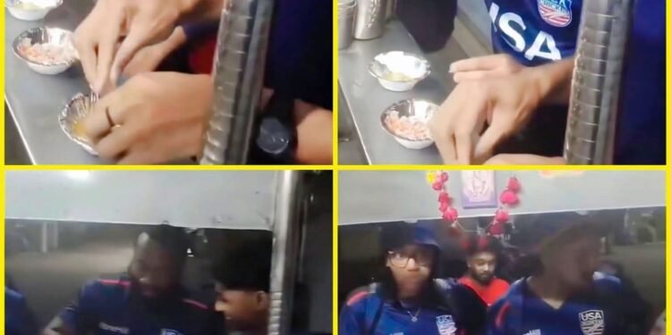 मुंबई की गलियों में गोलगप्पे खाते दिखे USA के क्रिकेटर्स, वीडियो वायरल