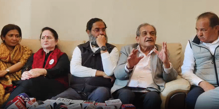 सद्भाव यात्रा के साथ पंचकूला पहुंची कांग्रेस, भारत-अमेरिका डील पर भाजपा सरकार पर हमला