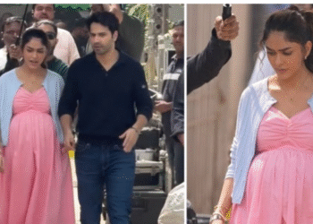 क्या प्रेग्नेंट हैं मृणाल ठाकुर? वायरल वीडियो देख फैंस हुए कन्फ्यूज, वरुण धवन करते दिखे सपोर्ट