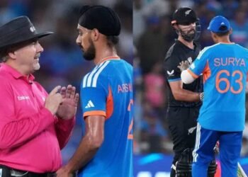 टी20 फाइनल का विवाद: सूर्यकुमार यादव ने खुद जाकर मिचेल को समझाया