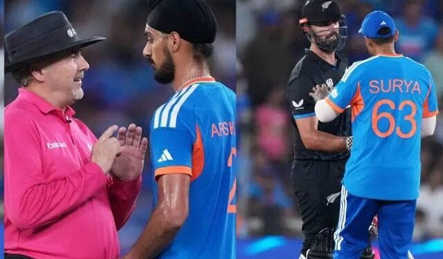 टी20 फाइनल का विवाद: सूर्यकुमार यादव ने खुद जाकर मिचेल को समझाया