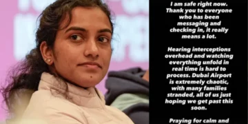 धमाके की आवाज से दहशत में आईं पीवी सिंधू, वीडियो जारी कर बताई हालत