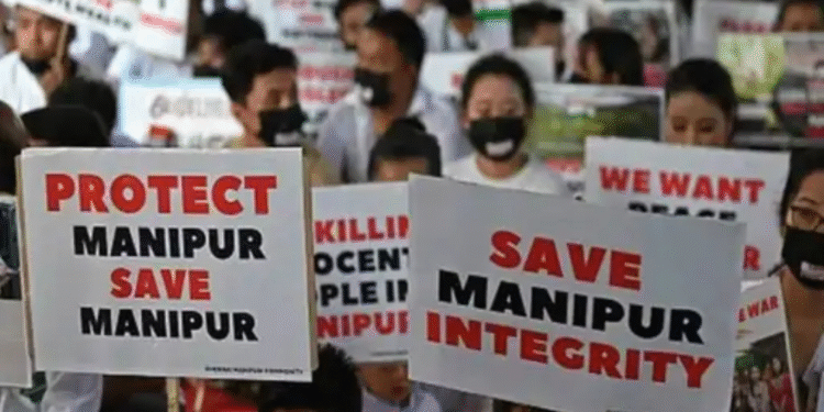 मणिपुर के बिष्णुपुर में सेना और कुकी उग्रवादियों के बीच मुठभेड़, इलाके में तनाव जारी