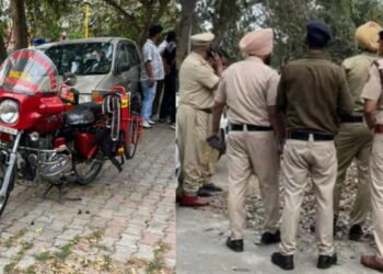 चंडीगढ़ में BJP दफ्तर के बाहर धमाका: स्कूटी में ब्लास्ट, पुलिस जांच में जुटी