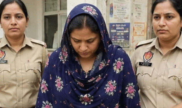 रोने से तंग आकर मां ने मासूम बेटी को उतारा मौत के घाट