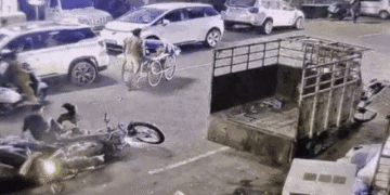 Ludhiana हादसा तेज रफ्तार बाइक से युवती घायल