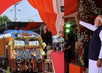 PM मोदी ने रवाना की भारत की पहली हाइड्रोजन ट्रेन