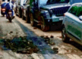 Preet Vihar में 24 घंटे तक सीवरेज का कचरा