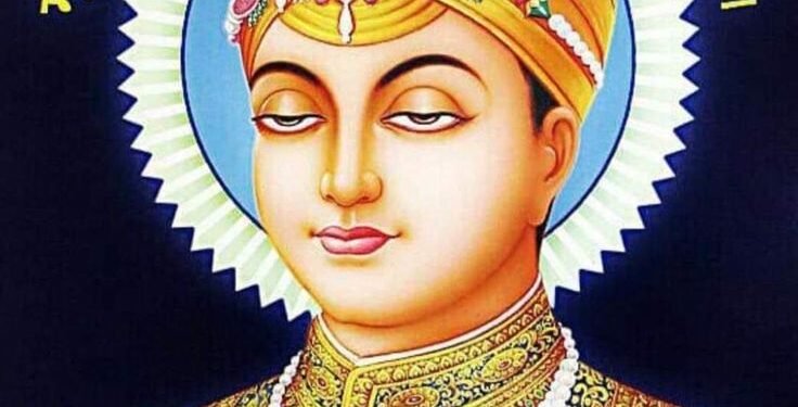 “ਸ਼੍ਰੀ ਹਰਿਕ੍ਰਿਸ਼ਨ ਧਿਆਈਐ ਜਿਸ ਡਿਠੇ ਸਭਿ ਦੁਖਿ ਜਾਇ ॥”