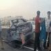 ਜਲੰਧਰ ‘ਚ ਆਇਲ ਟੈਂਕਰ ਨੇ ਖੜ੍ਹੀ ਕਾਰ ਨੂੰ ਮਾਰੀ ਟੱਕਰ