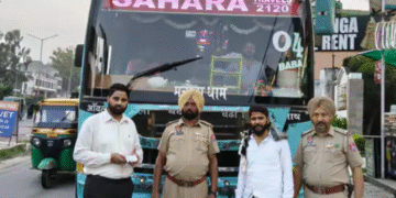 ਜੀਰਕਪੁਰ ‘ਚ ਬੱਸਾਂ ਦੀ ਚੈਕਿੰਗ, 60 ਹਜ਼ਾਰ ਦੇ ਕੱਟੇ ਚਲਾਨ !
